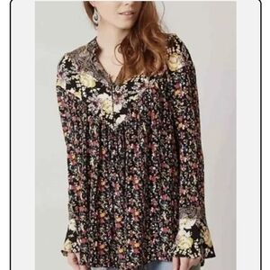 🛑FREE PEOPLE Wildflower Fields Tunic